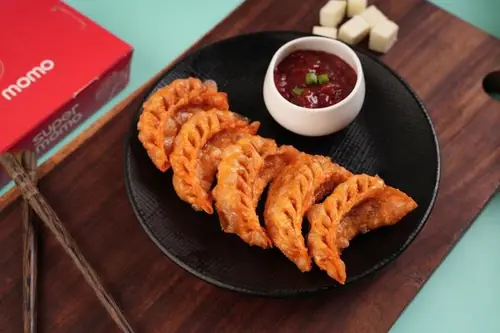 Paneer Tikka Fried Momos