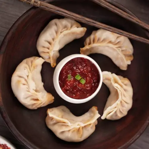Chicken Peri Peri Momos